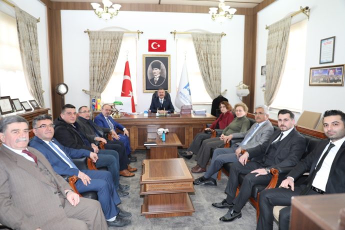 CHP Merzifon İlçe Başkanlığından Belediyemize Ziyaret