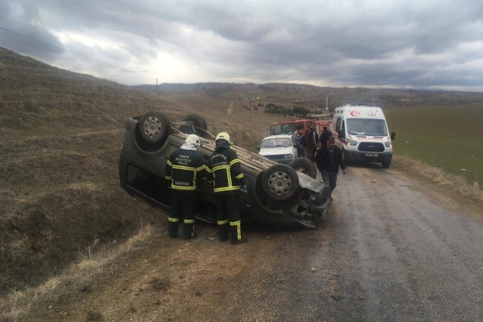 İtfaiye Müdürlüğümüzden Kaza ve Yangına Anında Müdahale