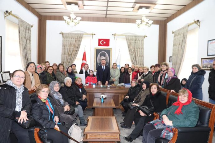 Samsun’dan Şehrimize Gelen Misafirlerimizi Belediyemizde Ağırladık