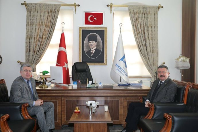 Amasya Üniversitesi Rektör Yardımcısından Belediyemize Ziyaret