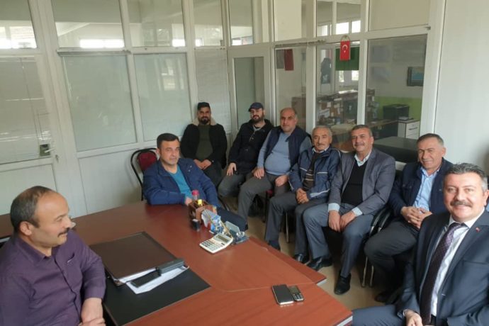 Başkanımızdan Merzifon S.S. Taşıyıcılar Kooperatifine Ziyaret