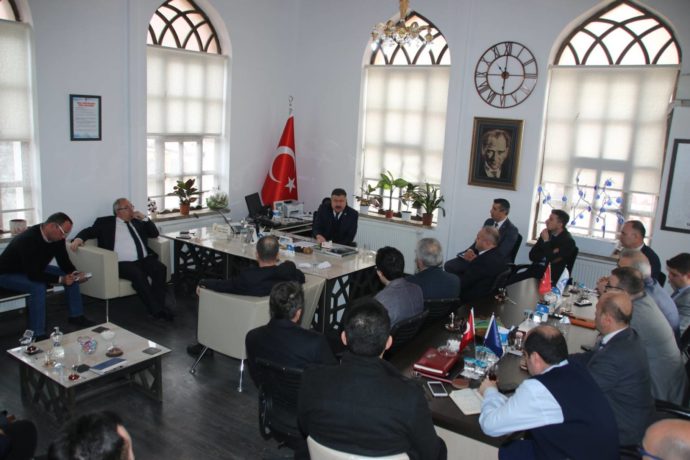 Başkanımız Değerlendirme Toplantısı Gerçekleştirdi