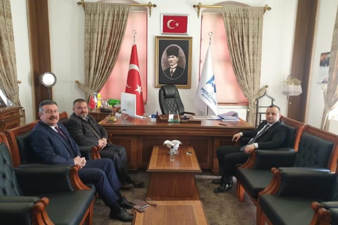 Sn. Mustafa Tuncer Ve Sn. Turgay Sevindi’den Belediyemize Ziyaret