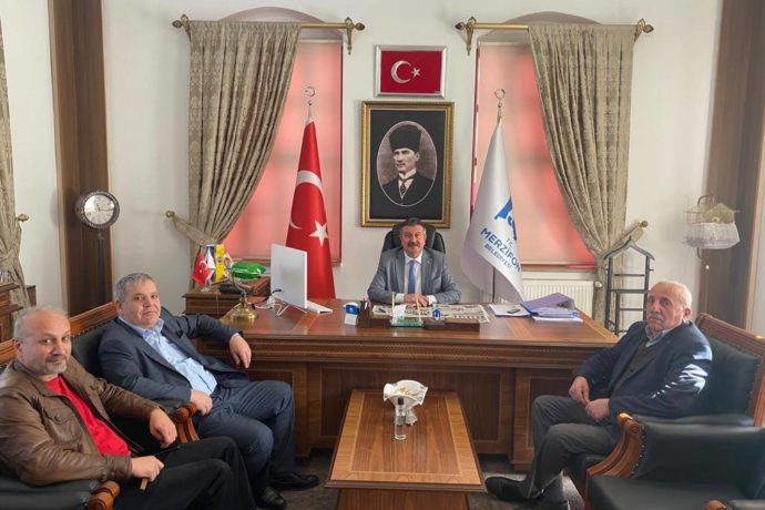 Sn. Mehmet Sayar ve Sn. Ünsal Ülkü’den Başkanımıza Ziyaret