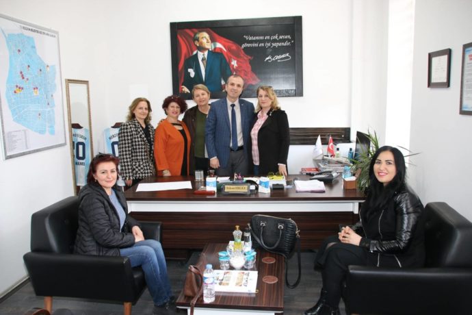 CHP Merzifon İlçe Kadın Kolları Belediyemize Ziyarette Bulundu
