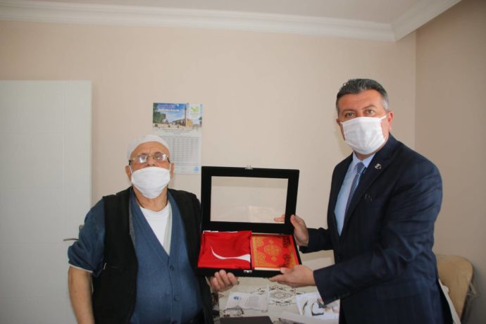 Başkanımızdan Selahattin Bozkurt Amcamıza Teşekkür Ziyareti