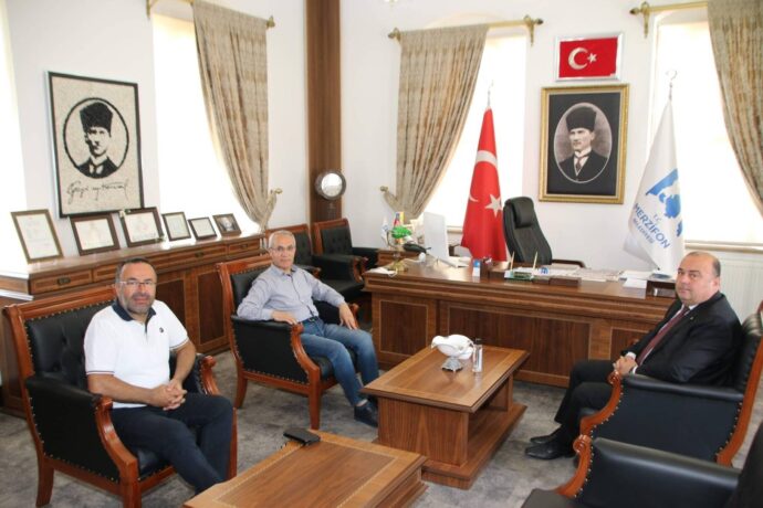 Sn. Kazım Tekin’den Belediyemize Ziyaret
