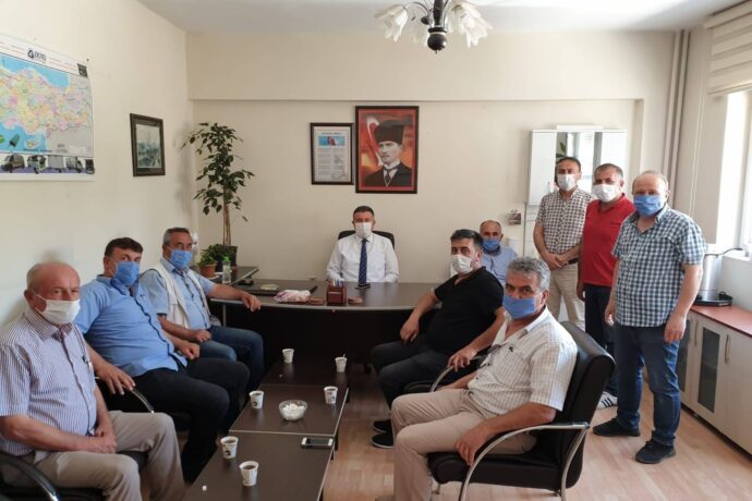 Başkanımız Muhtarlar Derneği’ne Ziyarette Bulundu