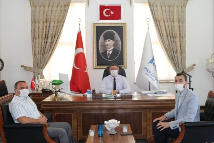 Merzifon My Koley Müdüründen Belediyemize Ziyaret