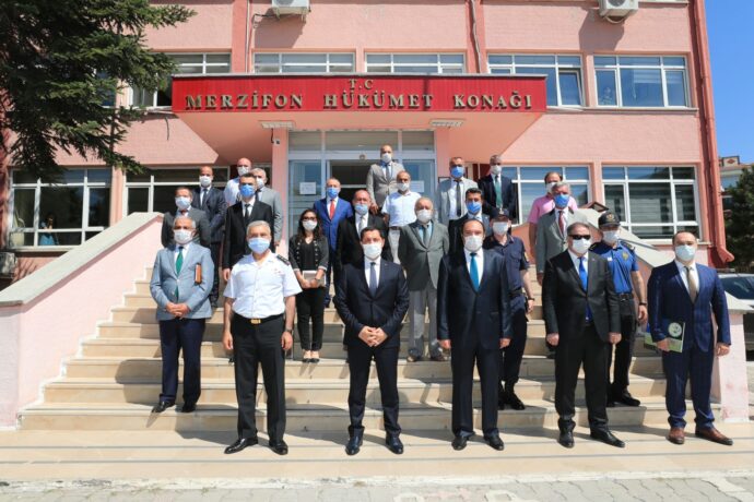 Amasya Valimizi Merzifon Kaymakamlığımızda Karşıladık