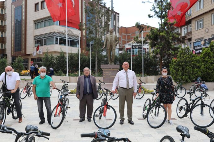 50 Adet Bisiklet Teslim Alındı