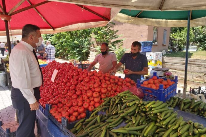 Başkanımız Pazar Esnafımızı Ziyaret Etti