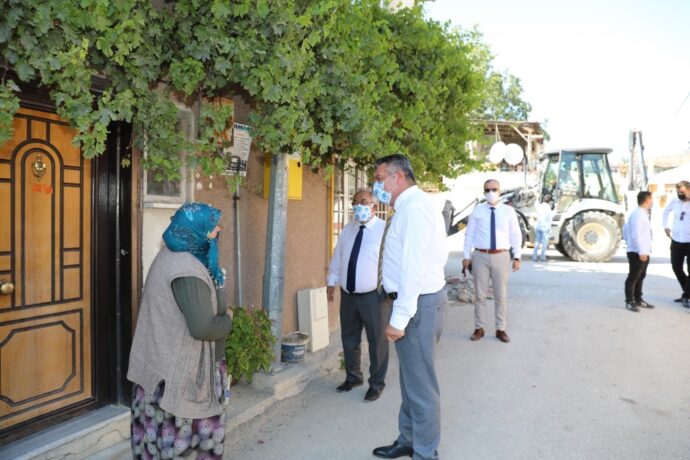 Başkanımızdan Saha Gezisinde Gülser Hanımla Keyifli Sohbet