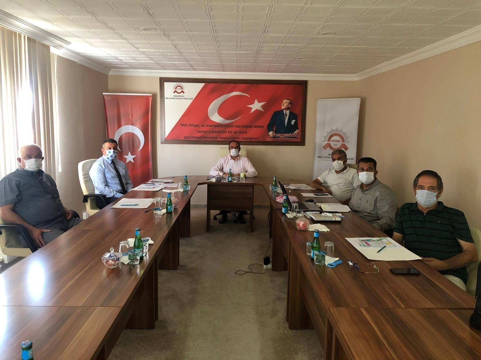 Osb Yönetim Kurulu Toplantısı Gerçekleştirildi