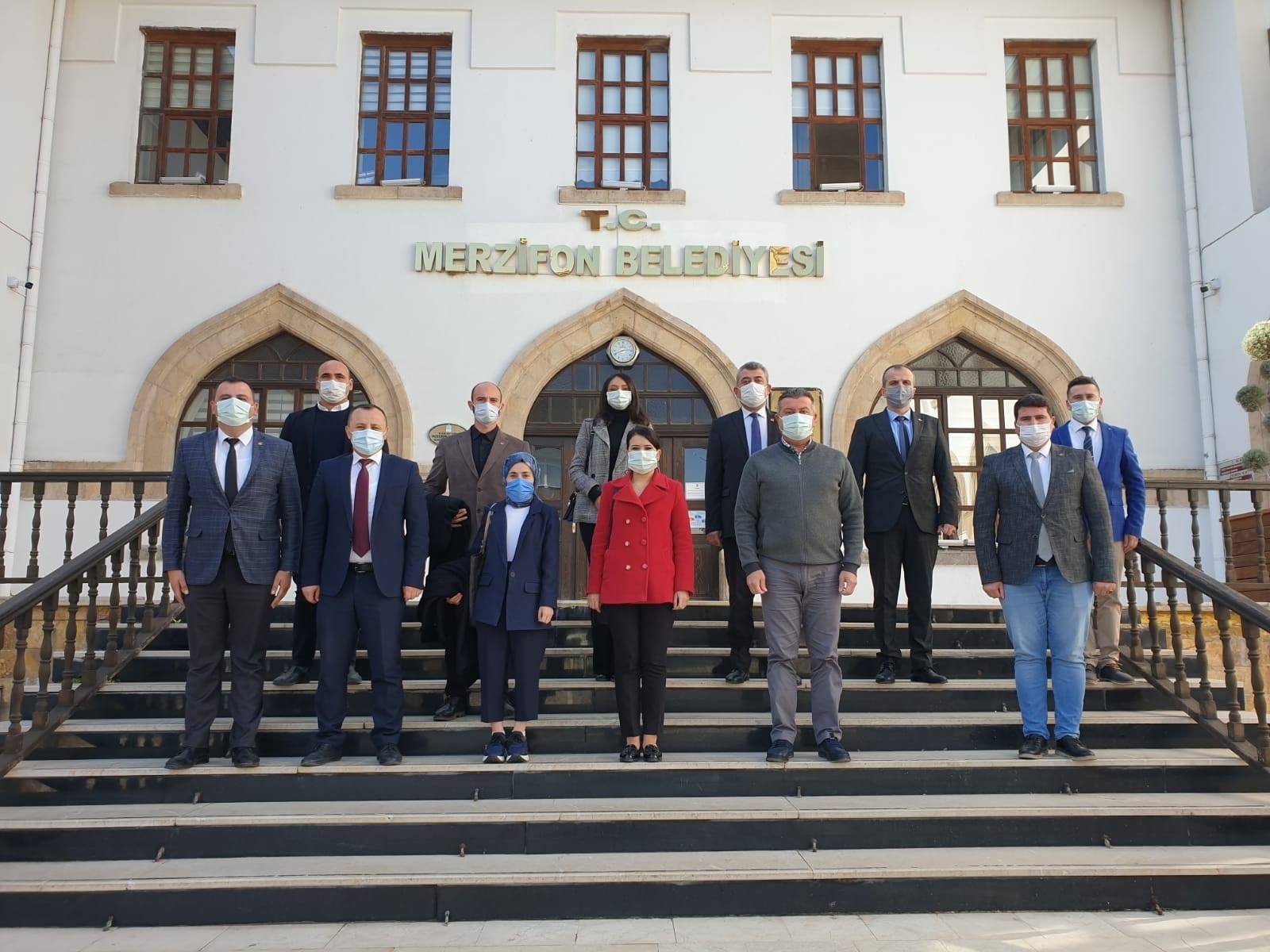 Başkanımız, Cumhuriyet Halk Partisi Yöneticilerini Ağırladı