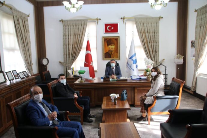 Namık Kemal Ortaokulu Yöneticilerinden Belediyemize Ziyaret