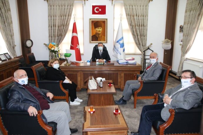 Serbest Muhasebeci Mali Müşavirler Odası Üyeleri Belediyemize Ziyarette Bulundu