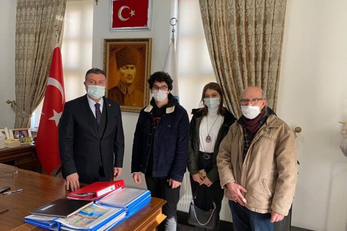 Sınav Koleji Öğrencilerini Belediyemizde Ağırladık