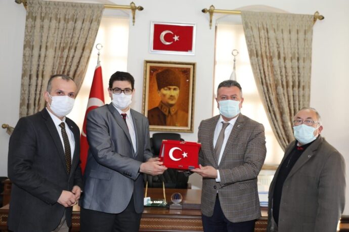 Cumhuriyet Başsavcısı Uğur Özcan Belediyemize Veda Ziyaretinde Bulundu