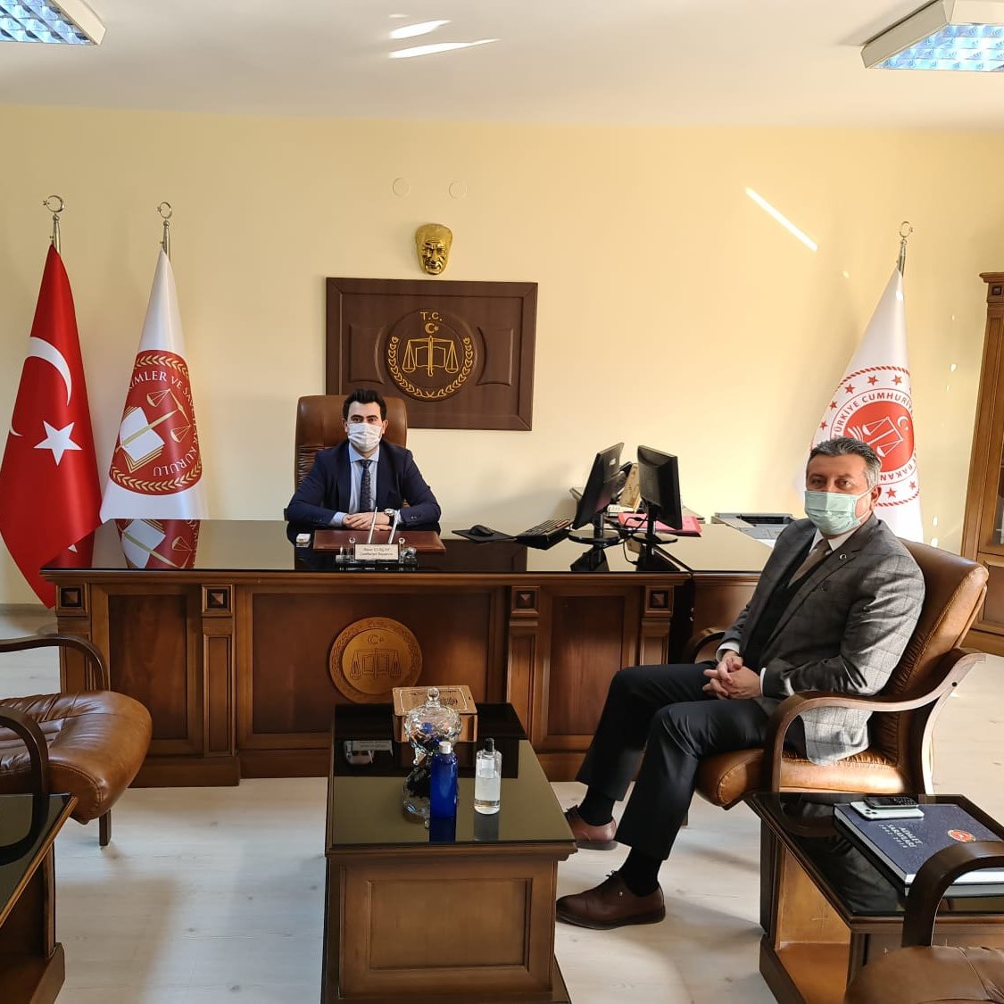 Başkanımız Cumhuriyet Başsavcısına Hayırlı Olsun Ziyaretinde Bulundu