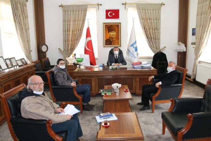 Amasya Merkez Yeniköy Mahalle Muhtarı Belediyemize Ziyarette Bulundu