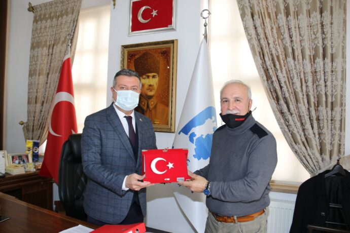 İş Adamı Feramuz Altunsoy’dan Belediyemize Ziyaret