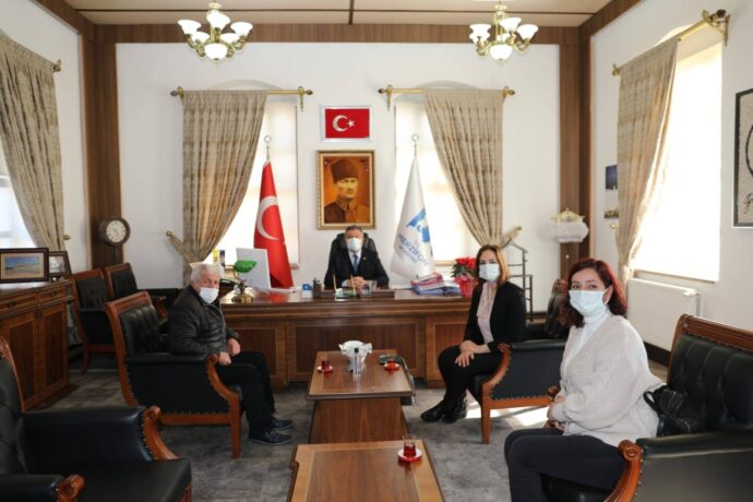 Bahçelievler Mahallesi Muhtarlığından Belediyemize Ziyaret