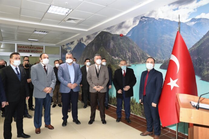9 Yataklı Ek Yoğun Bakım Ünitesinin Açılışı Gerçekleşti