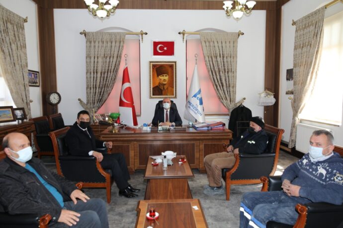 Merzifon Ağaç ve İnşaat Sanatkarları Esnaf Odasından Belediyemize Ziyaret