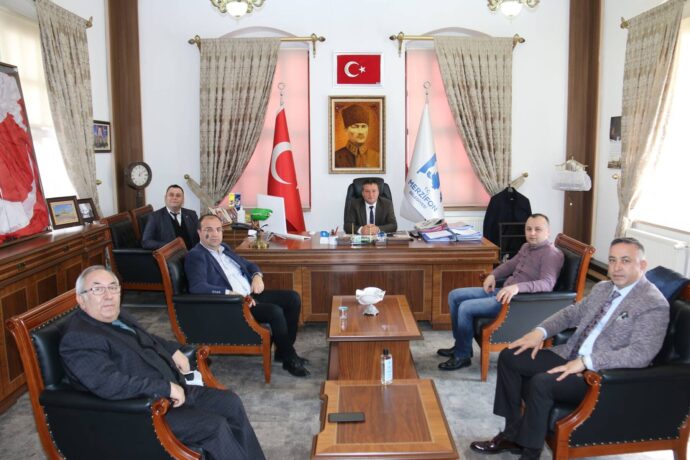 Chp İl Başkanlarından Belediyemize Ziyaret