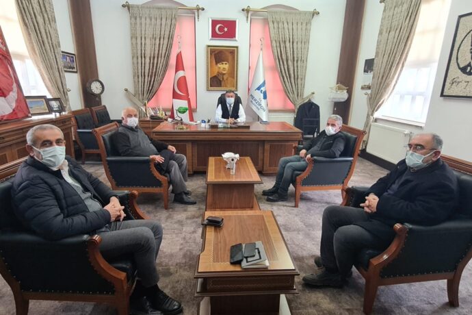 Sanayici Ve İş Adamlarımızdan Belediyemize Ziyaret