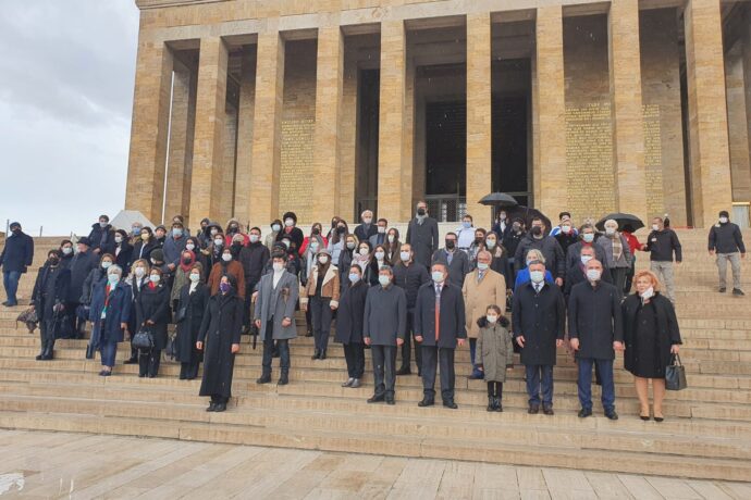 Başkanımız Tohumluk Vakfı’nın Üyeleriyle Anıtkabir’de Bir Araya Geldi