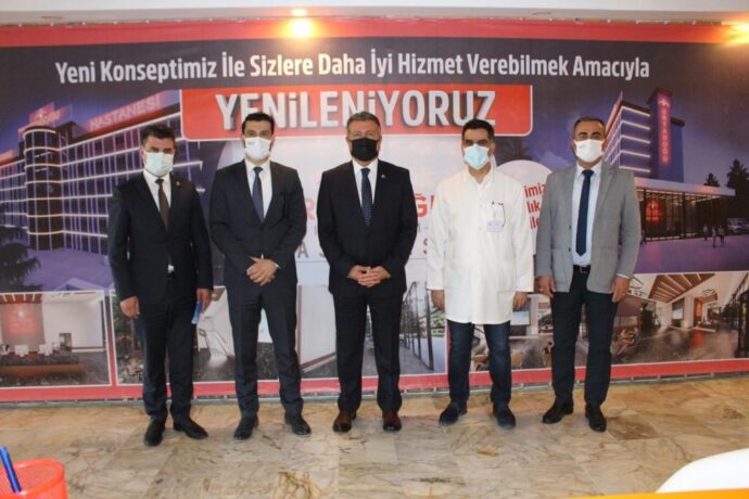 Başkanımız Fizik Tedavi ve Rehabilitasyon Hastanesine Ziyarette Bulundu