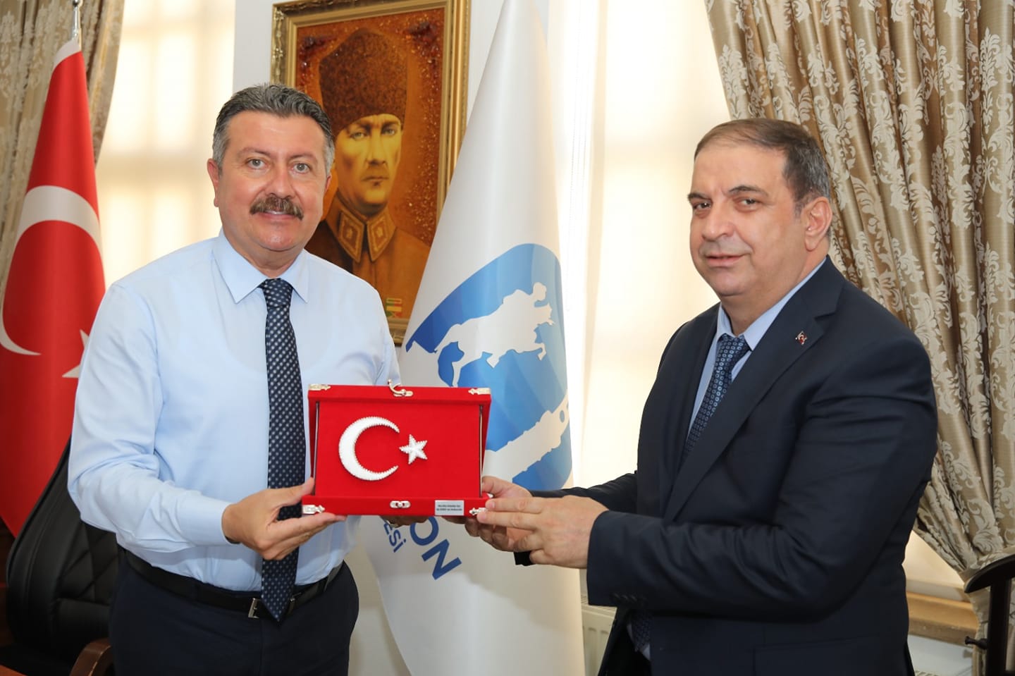 Amasya İl Emniyet Müdürümüz Fahri Bulut Veda Ziyaretinde Bulundu