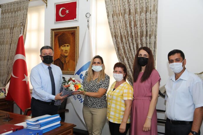 Merzifon Nüfus Müdürlüğü Personelinden Belediyemize Ziyaret