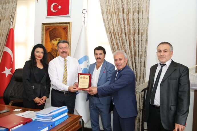 Amasya Dernekleri Konfederasyonundan Belediyemize Ziyaret