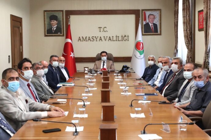 Başkanımız Amasya Valiliğinde Gerçekleşen İl Toplantısına Katıldı