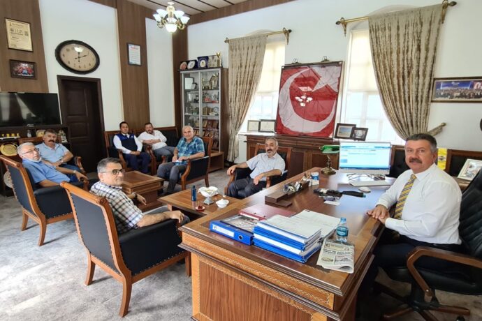 Kıymetli Hemşehrilerimiz Belediyemize Ziyarette Bulundu