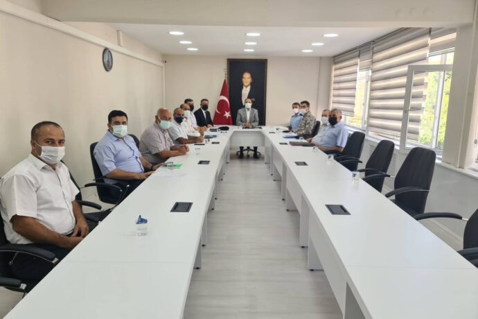 30 Ağustos Resmi Bayram Kutlamaları Toplantısı Düzenlendi