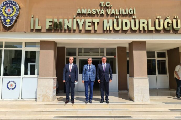 Başkanımız ve Başkan Yardımcımız, Görevine Yeni Atanan Sn. Ali Kemal Kurt’a Hayırlı Olsun Ziyaretinde Bulundu