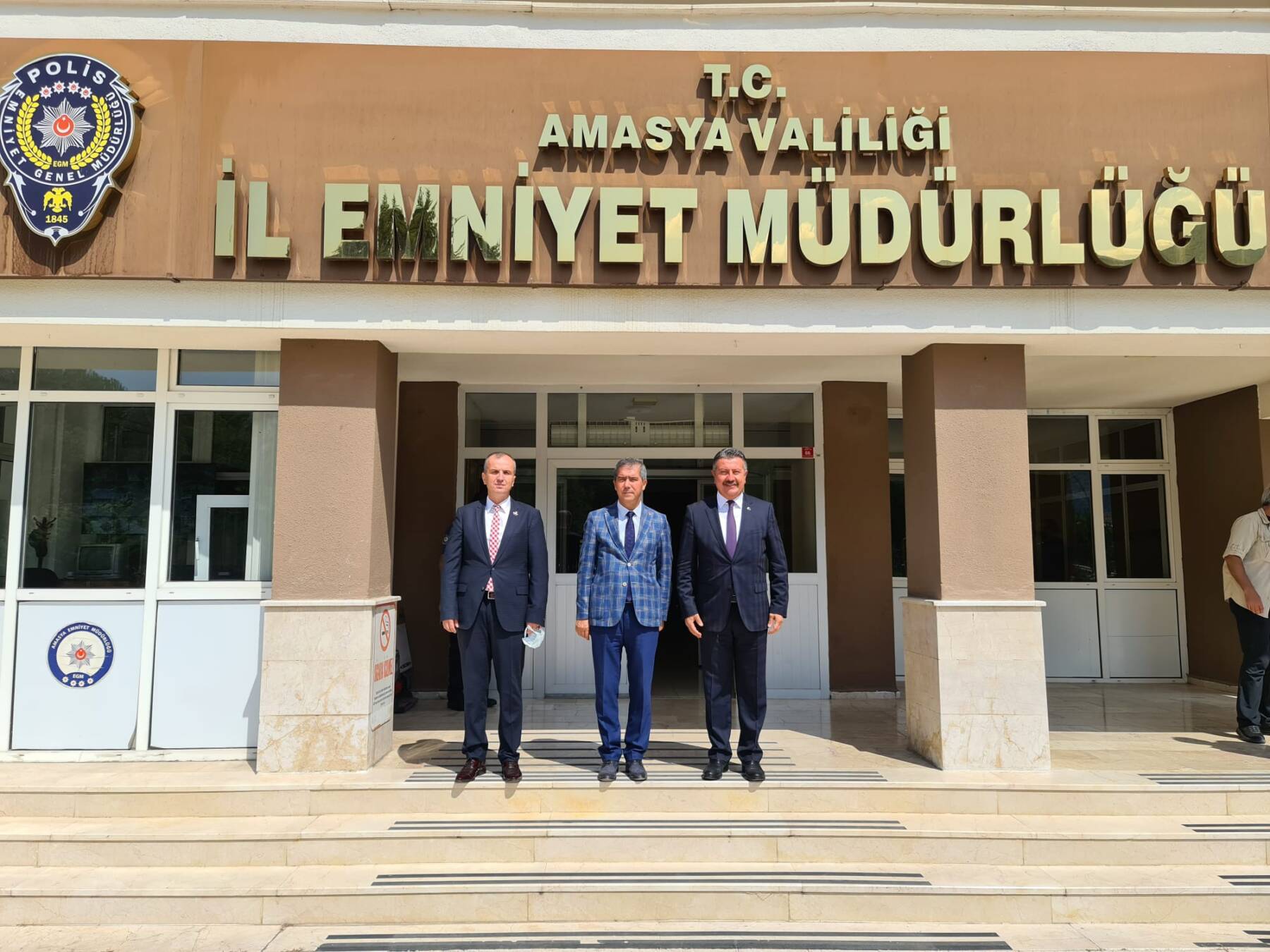 Başkanımız ve Başkan Yardımcımız, Görevine Yeni Atanan Sn. Ali Kemal Kurt’a Hayırlı Olsun Ziyaretinde Bulundu