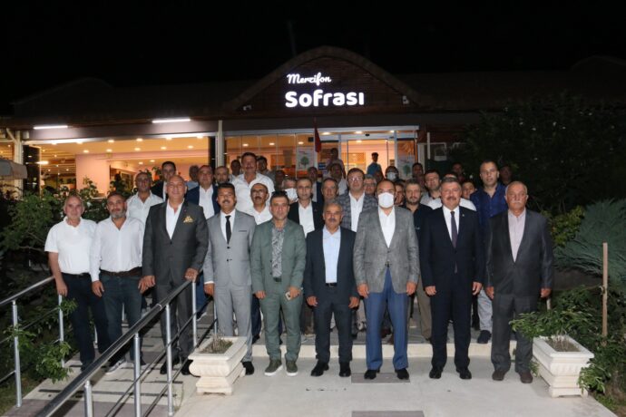Başkanımız Merzifon Kaymakamımızın Veda Yemeğine Katıldı