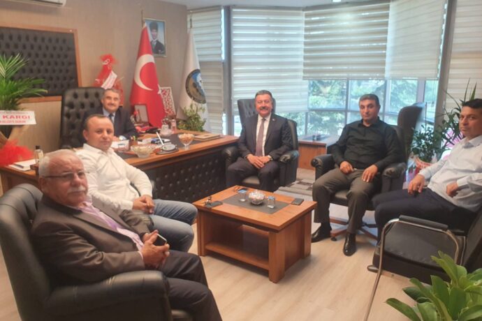 Başkanımız, Kooperatif Başkanı Seçilen İsa Köse’ye Hayırlı Olsun Ziyaretinde Bulundu