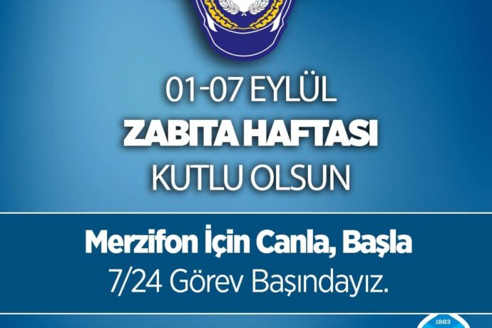 Zabıta Haftası Kutlu Olsun