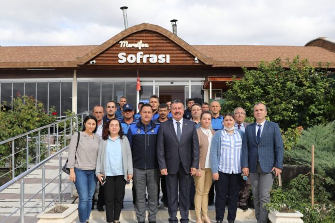 Başkanımız Zabıta Müdürlüğü Personelimizle Bir Araya Geldi