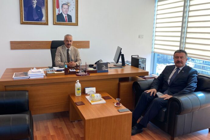 Başkanımız İller Bankası Genel Müdür Yardımcısı İle Görüştü