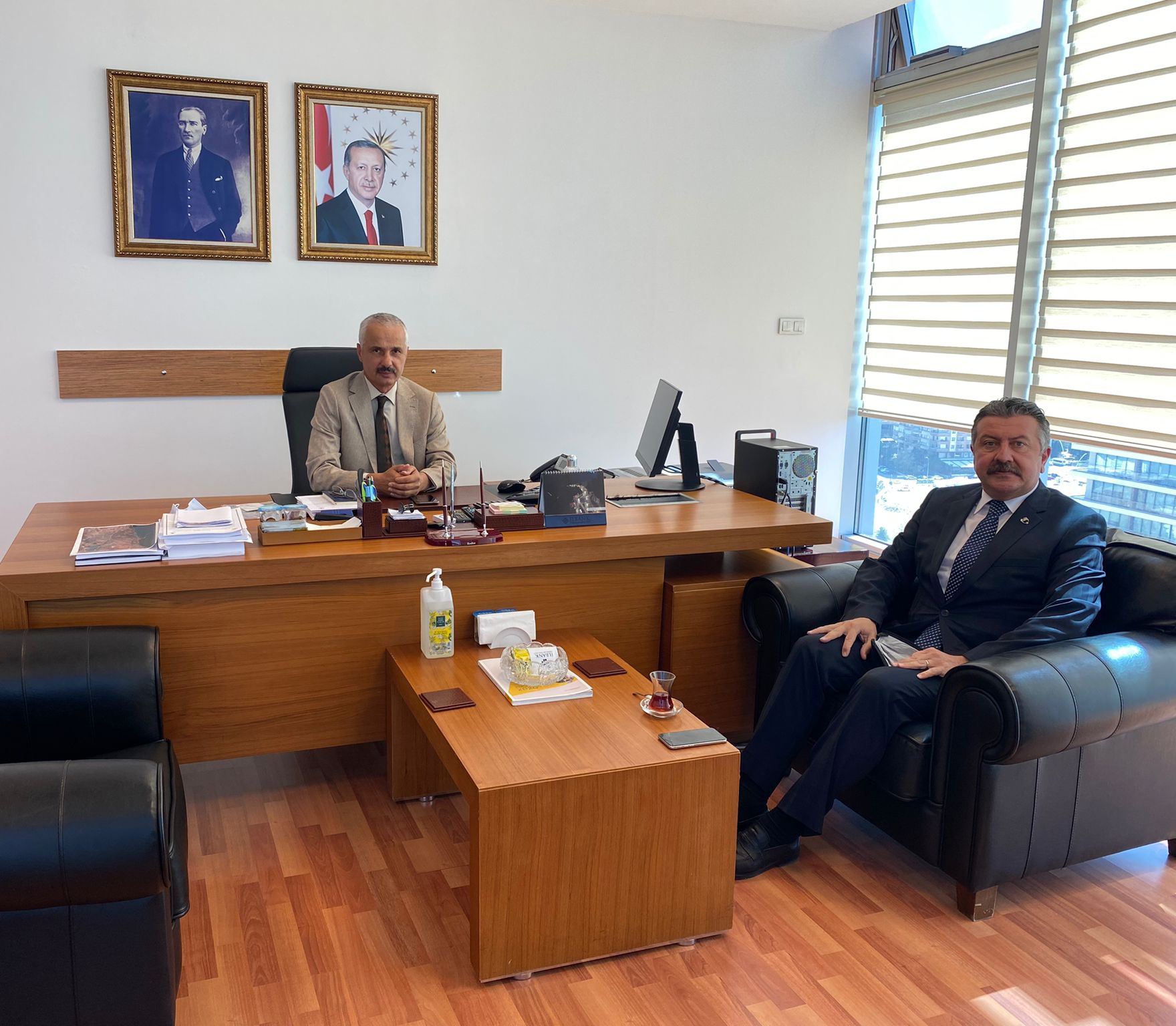 Başkanımız İller Bankası Genel Müdür Yardımcısı İle Görüştü