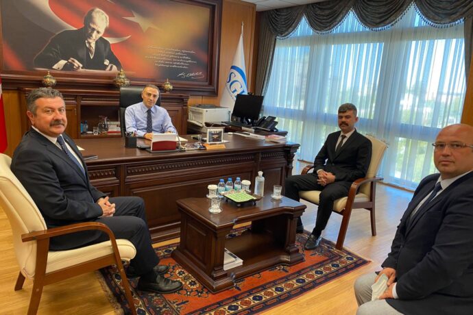 Başkanımız, Sosyal Güvenlik Kurumu Başkanına Ziyarette Bulundu