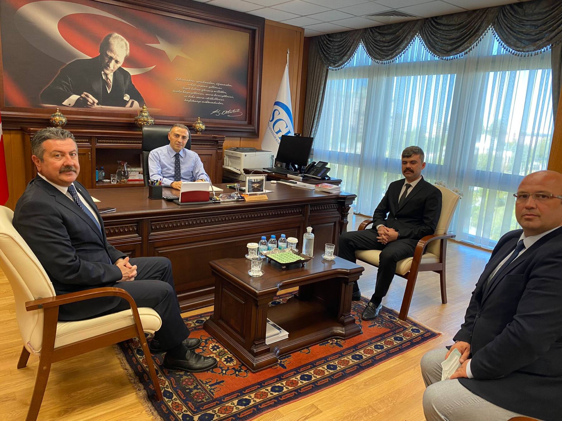 Başkanımız, Sosyal Güvenlik Kurumu Başkanına Ziyarette Bulundu