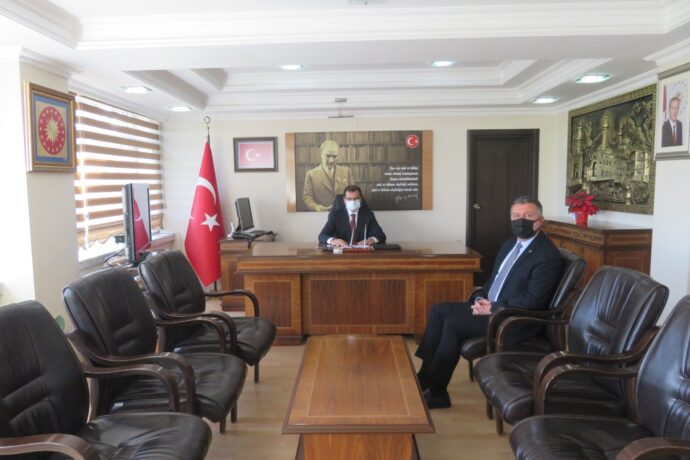 Başkanımız, Merzifon Kaymakamımıza Hayırlı Olsun Ziyaretinde Bulundu